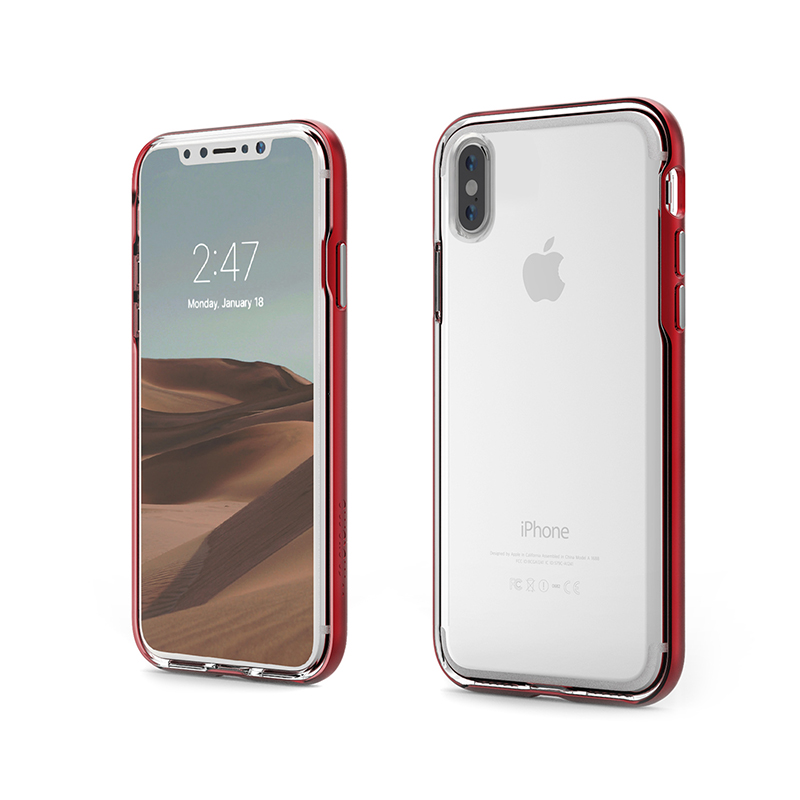 INO ACHROME SHIELD Case for iPhone X